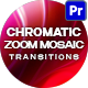 Chromatic Zoom Mosaic Transitions - VideoHive Item for Sale