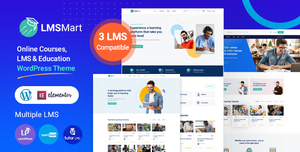 LMSmart - Education WordPress Theme