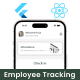 TrackerJet – Employee GPS Tracking & Attendance App | Flutter + React Native UI - CodeCanyon Item for Sale