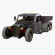 Retro Hot Rod Truck M1 - 3DOcean Item for Sale