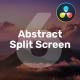 Abstract Split Screen – 6 Frames for DaVinci Resolve - VideoHive Item for Sale