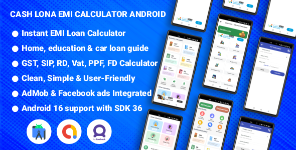 Cash Loan EMI Calculator, Android