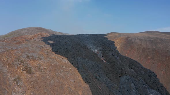 Otherworldly Icelandic Fagradalsfjall Landscape