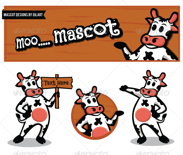 Moo Mascot