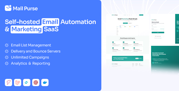 MailPurse - Self-hosted Email Automation & Marketing SaaS