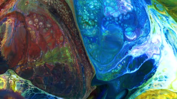 Abstract Colorful Sacral Liquid Waves Texture 227 alt