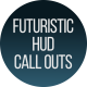 Futuristic Hud Call Outs MOGRT - VideoHive Item for Sale