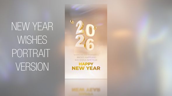 New Year Wishes 2026_Portrait