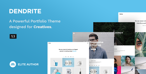Dendrite - Creative WordPress Portfolio Theme