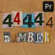 Ransom Letters - 4 Number - VideoHive Item for Sale