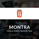 Montra - Film & Video Production HTML Bootstrap Template - ThemeForest Item for Sale