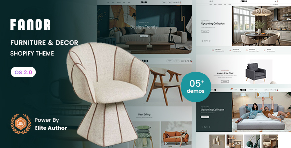 Fanor - Furniture & Decor Shopify 2.0 Theme