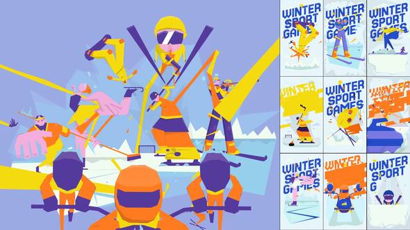 Winter Games Graphics
