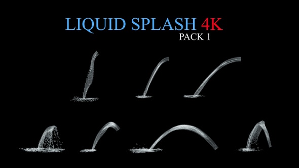 Liquid Splash Pack 1 4K