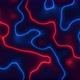 Blue Red Color Neon Light Wavy Liquid Animated Background - VideoHive Item for Sale