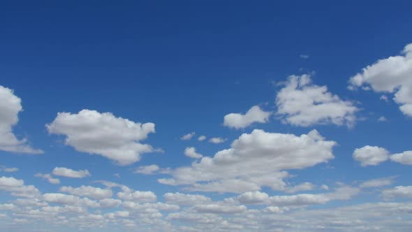 Puffy Clouds Timelapse