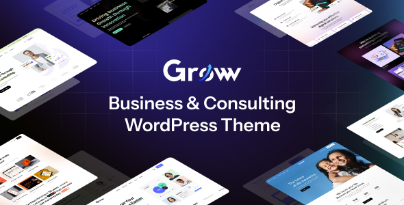Groww - Business & Consulting WordPress Theme