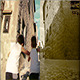 Two Kids Running in Old Street - VideoHive Item for Sale