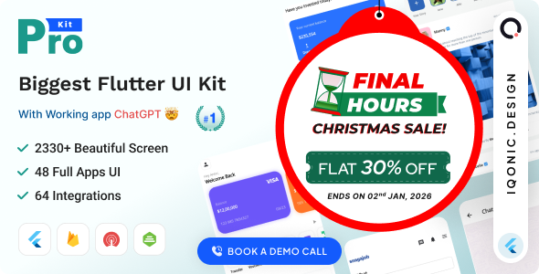 ProKit Flutter - Flutter UI Kit with Chat GPT App
