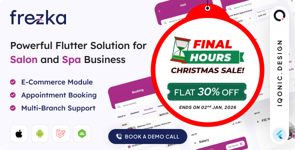 Frezka - Spa & Salon Management System (Appointments, Multi-location, Billing, Subscription)