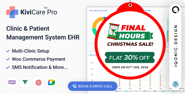 KiviCare(TM) Pro - Clinic and Patient Management System EHR (Add-on)