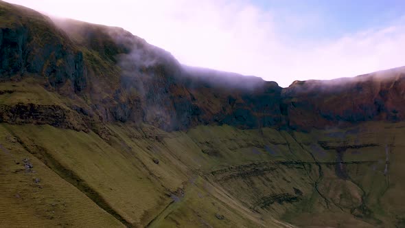 The Dramitic Mountains Surrounding the Gleniff Horseshoe Drive in County Sligo - Ireland