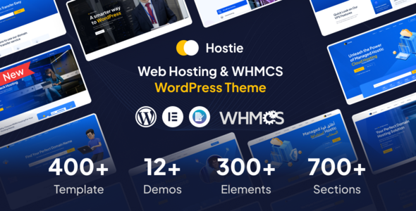 Hostie - Web Hosting & WHMCS WordPress Theme