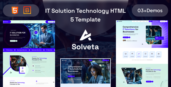 Solveta – IT Solutions & Technology HTML5 Template