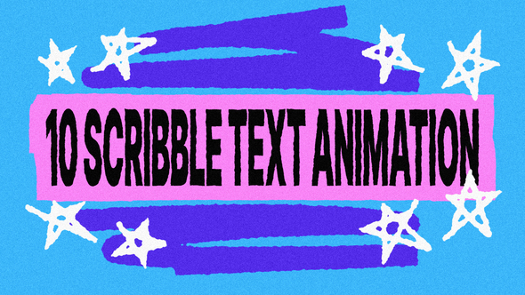 Scribble Text Animation