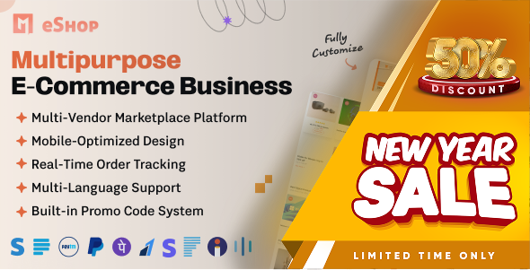 eShop Web - Multi Vendor eCommerce Marketplace / CMS
