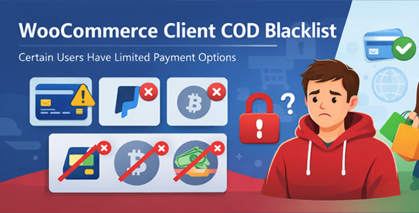 WooCommerce Client COD Blacklist