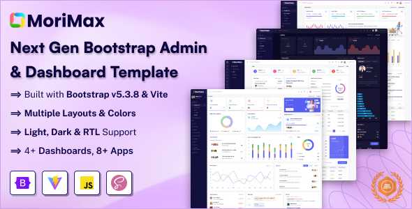 Morimax- Bootstrap Admin & Dashboard Template