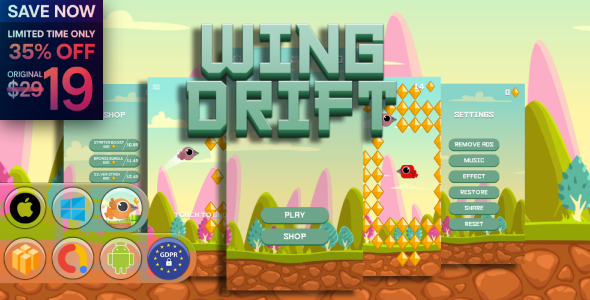 Wing Drift Game Template