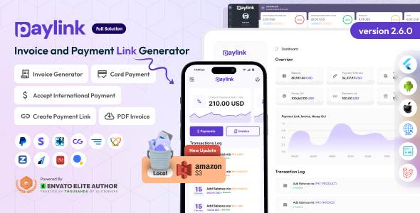 PayLink - Invoice and Payment Link Generator Full Solution