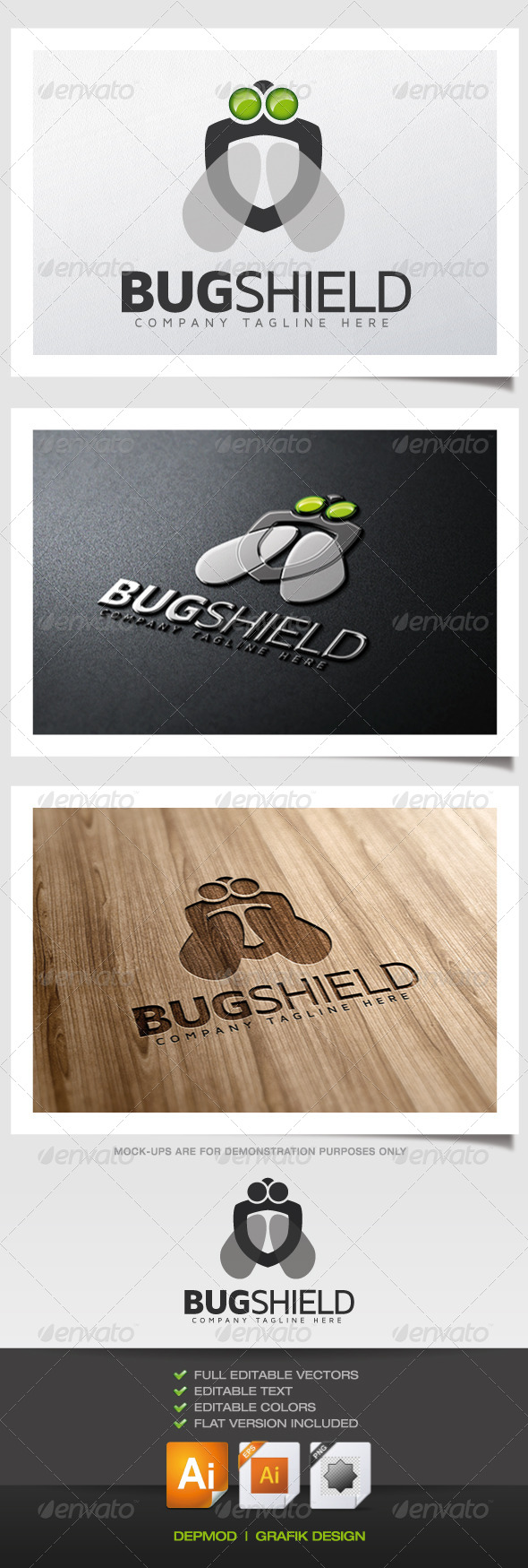 Bug Shield Logo