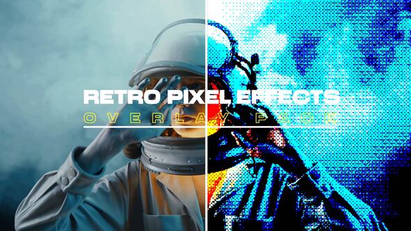 Retro Pixel Effects Pack || Premiere Pro