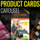 Product Cards Carousel | Modern E-Commerce Sale Promo Kit - VideoHive Item for Sale