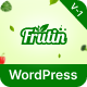 Frutin - Organic & Healthy Food WordPress Theme - ThemeForest Item for Sale