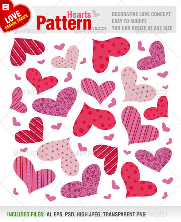 Hearts Pattern