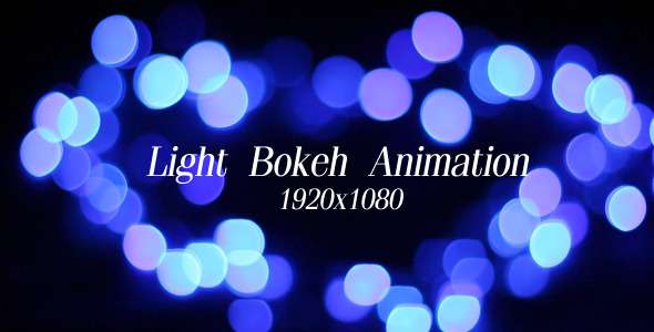 Light Bokeh Animation
