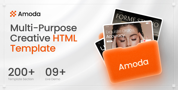 Amoda | Multi-Purpose Creative HTML Template