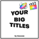 Big Titles X | Final Cut Pro - VideoHive Item for Sale