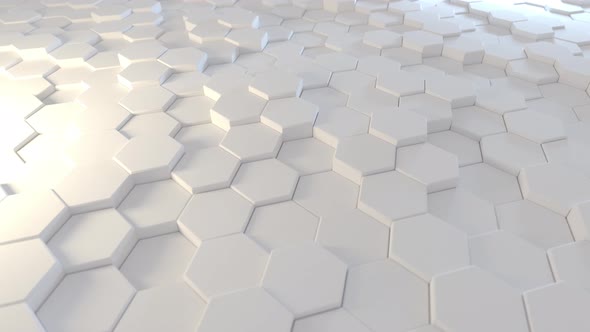 Hexagons Background 14 - 4K