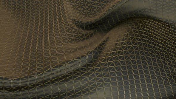 Dark Luxury Golden Fabric