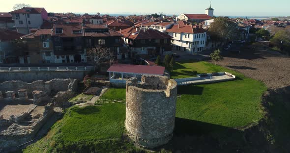 Nessebar, ancient city on the Black Sea coast of Bulgaria.