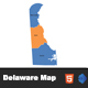 Delaware Interactive SVG Map - CodeCanyon Item for Sale