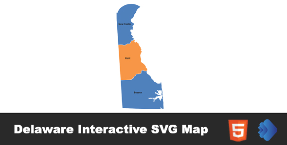 Delaware Interactive SVG Map
