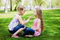 Little girls in park - PhotoDune Item for Sale