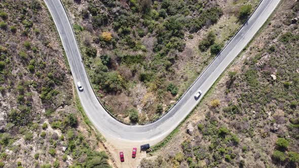 Vehicles Traffic on Bends