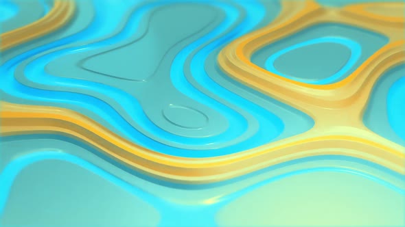 Bright Colorful Abstract Liquid